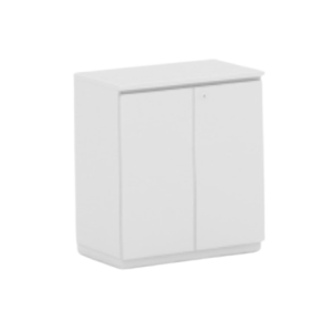 Low Height Double Swing Door Cabinet in MFC Finish